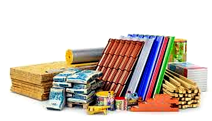 Assorted building supplies
